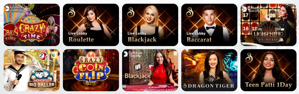 Jeux de casino en direct BETCLIC CASINO