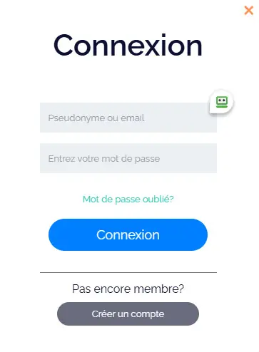 Connexion des membres du BetClic Casino