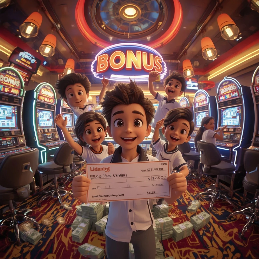 bonus dans les mains de l'homme au casino BetClic Casino